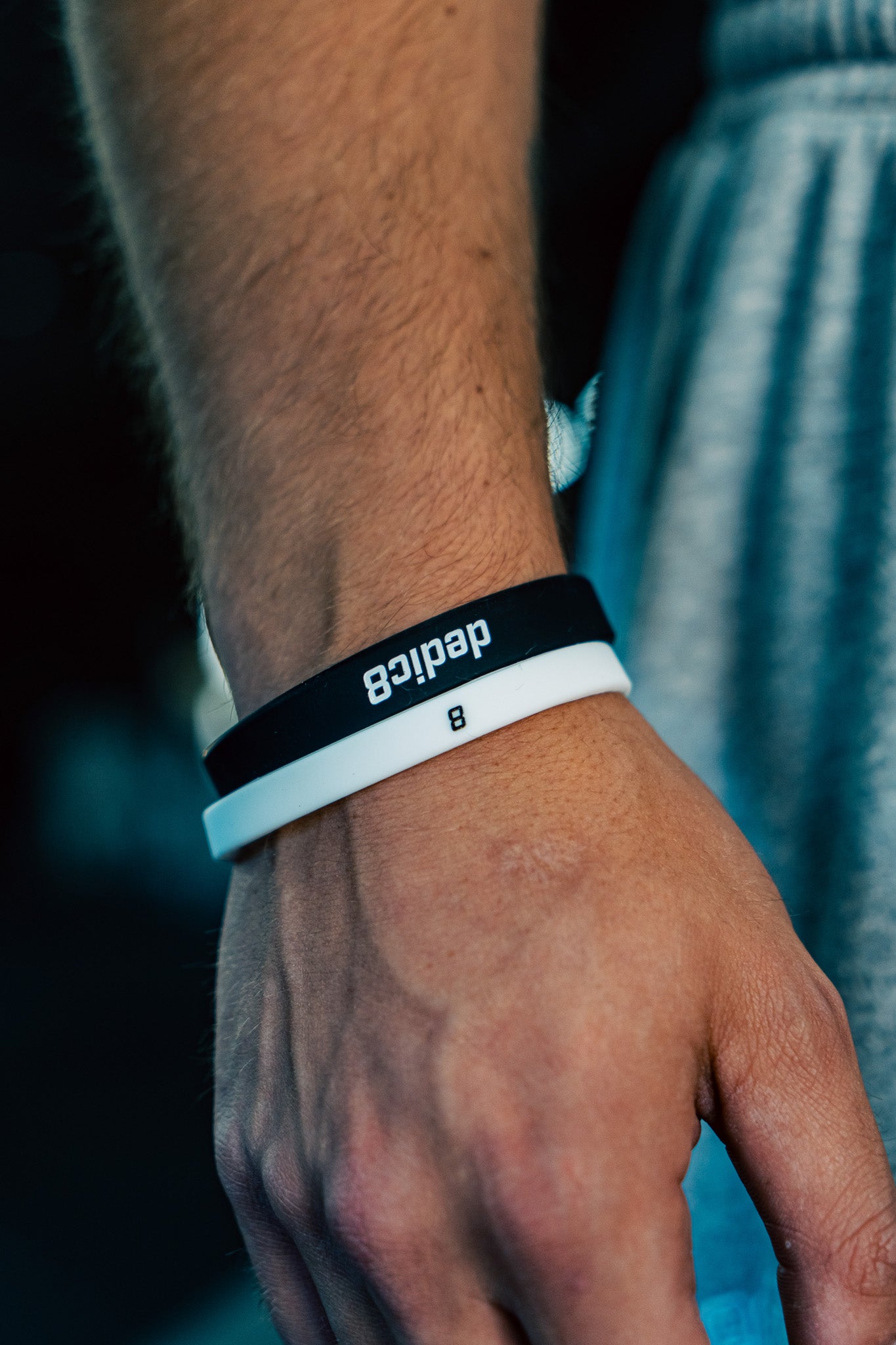 Dedic8 Wristbands (set of 2)