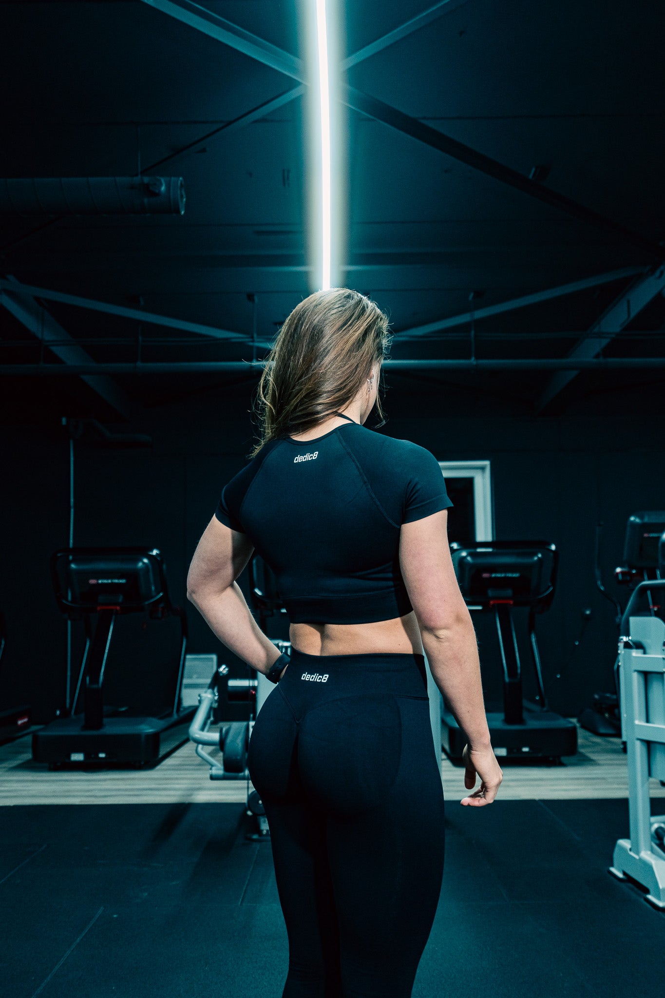 Dedic8 Fitted Crop Top