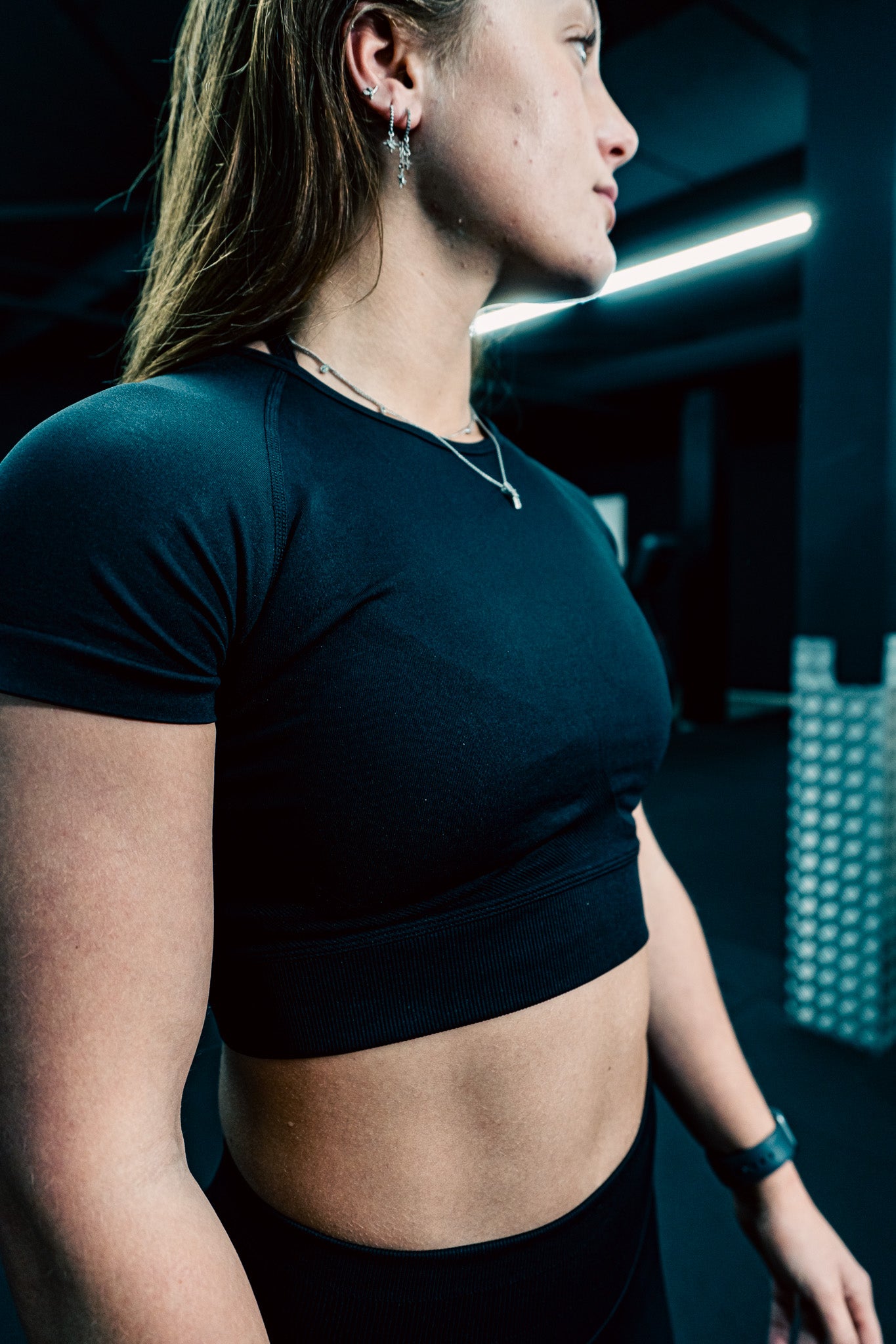 Dedic8 Fitted Crop Top