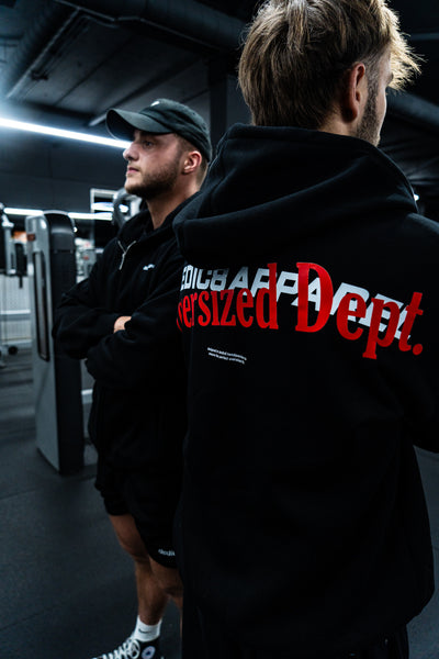 Oversized Department Zip Hoodie