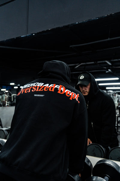 Oversized Department Zip Hoodie